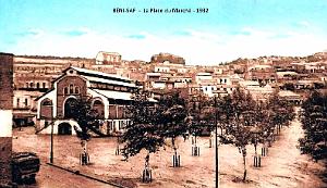BENI-SAF - PLACE DU MARCHE - 1932